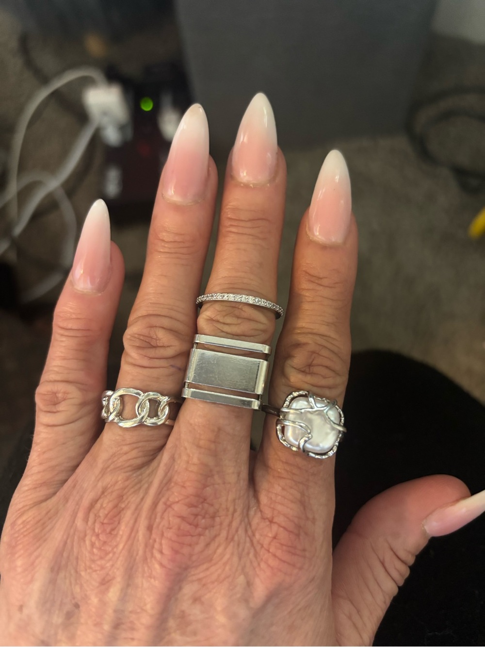 Sterling Silver Ring Set